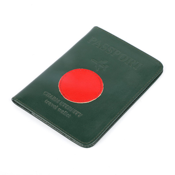 Bangladeshi Flag Base Passport Cover
