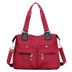 Women's Handbag Solid (Red ) Code : 7292 #750