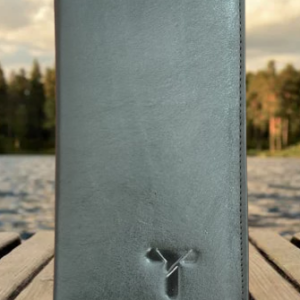 Multi Functional Moto Long Wallet- Black